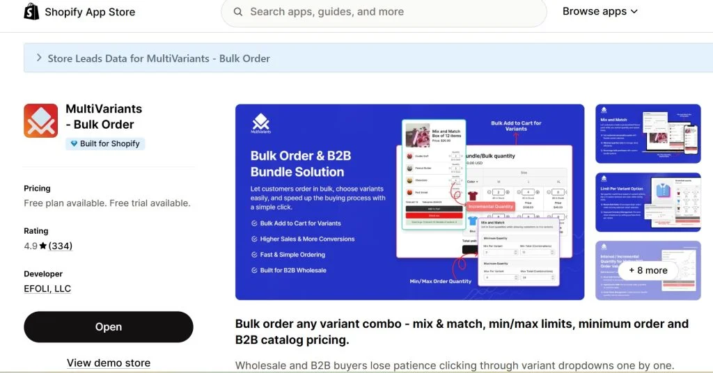 how to manage product variants on shopify - multivariants app store