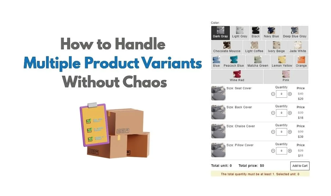 Shopify Bulk Order Form for Multiple Variant Options: How Merchants Actually Want Customers to Order