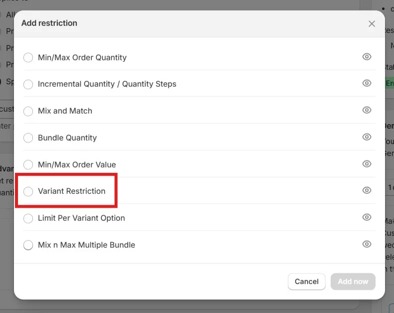 bulk balloon ordering on shopify - multivariants 6