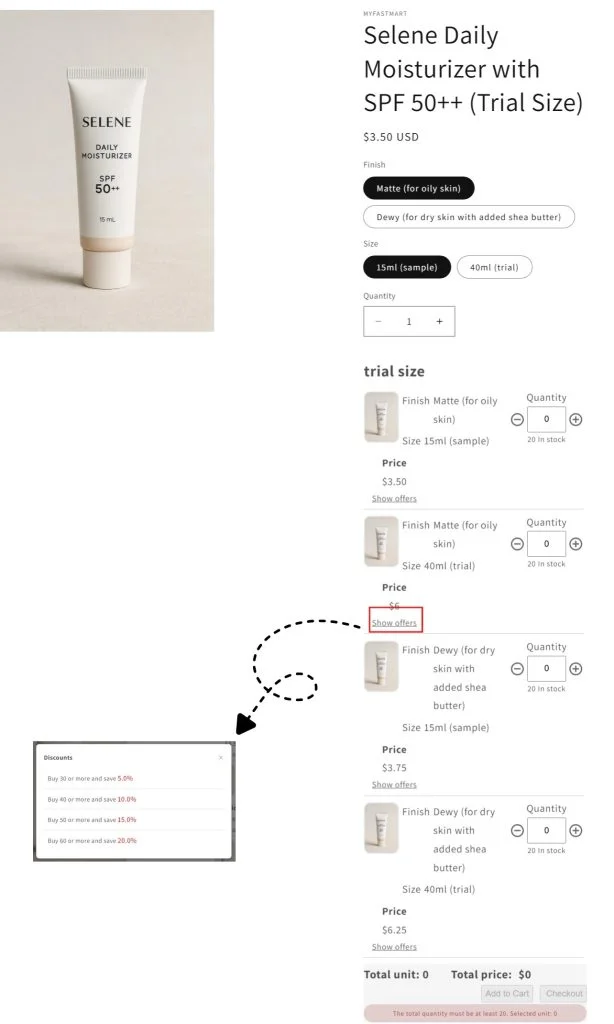 Storefront - what your customers will see
