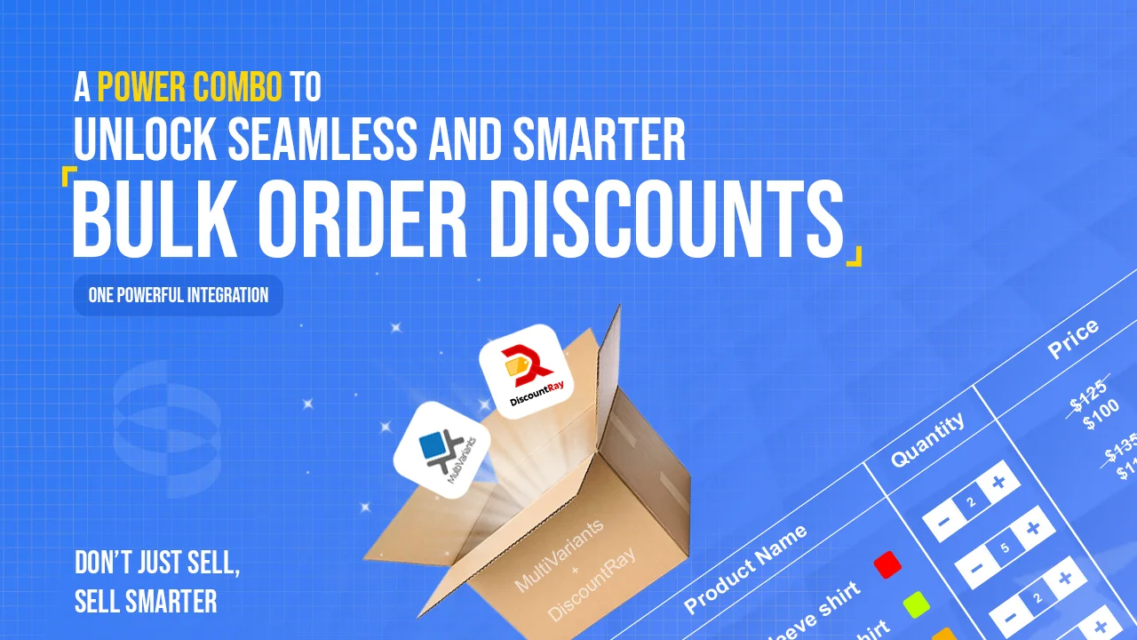 MultiVariants + DiscountRay: A Power Combo to Unlock Seamless and Smarter Bulk Order Discounts