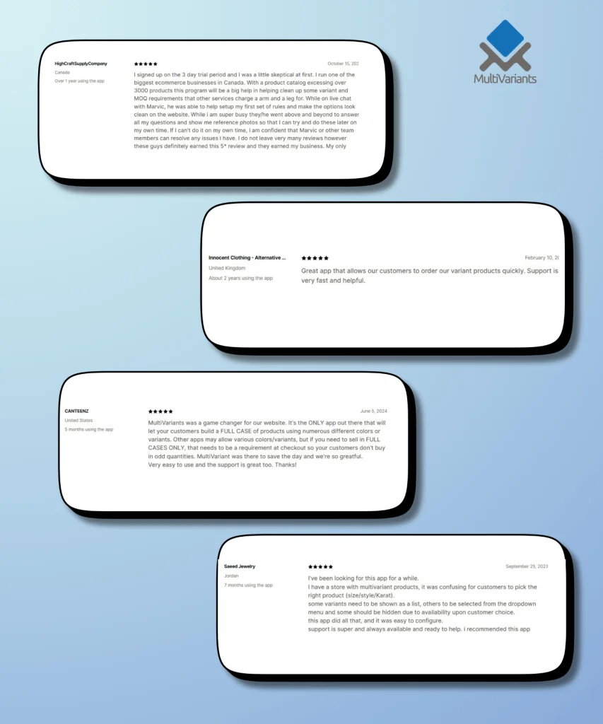 Bulk Ordering Shopify App MultiVariants -Handling Large Quantities