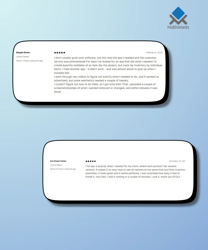 Bulk Ordering Shopify App MultiVariants -Boost Sales 