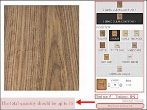 Lasered By The Creek Shopify Store Using MultiVariants Bulk Order App Mix And Match And MOQ Feature