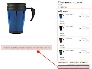 Yase Shopify Store Using MultiVariants - Bulk Order App