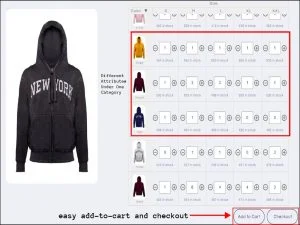 Mars Fashion Using MultiVariants Bulk Order & Varaint Builder App 