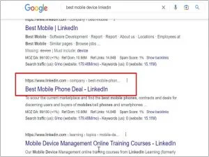 LinkedIn SEO