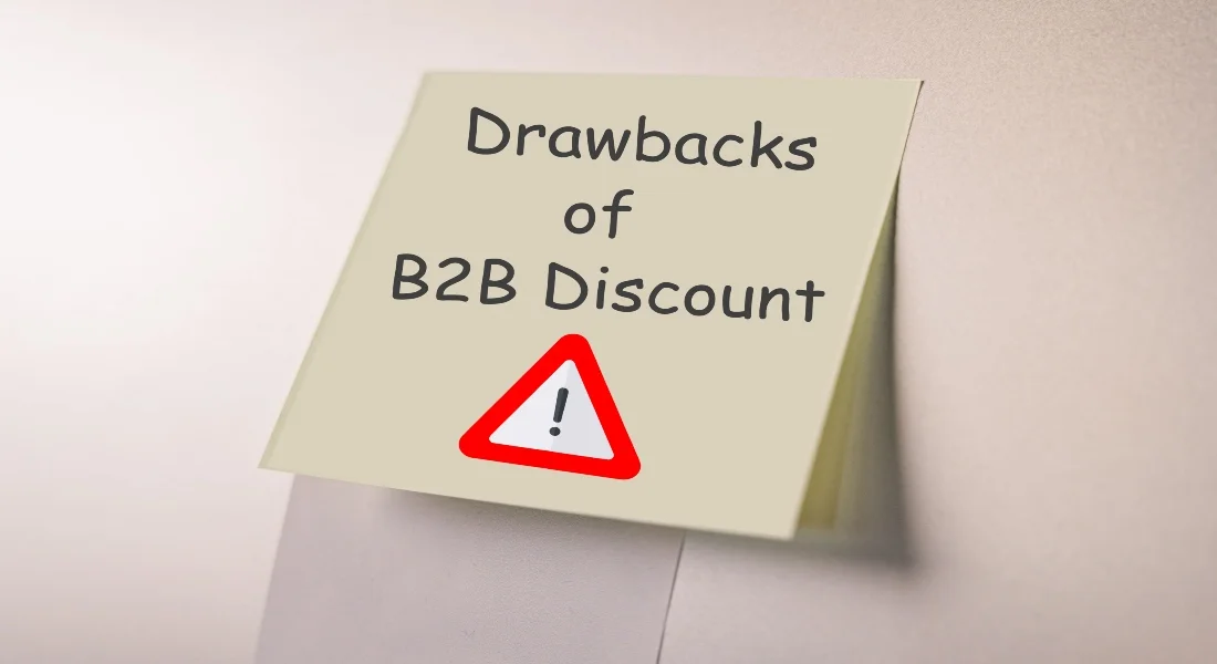5 Drawbacks of B2B Discount Pricing