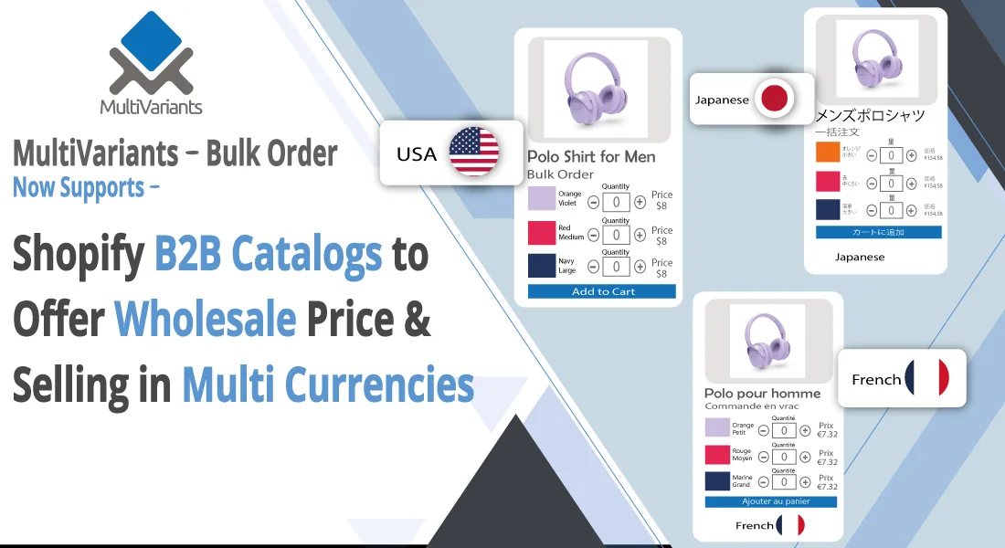 MultiVariants Now Offers B2B Price Lists and Multi-Currency