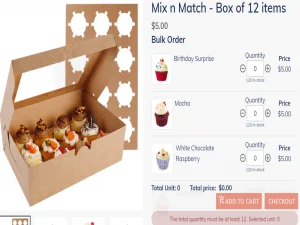 Working process of mix and match