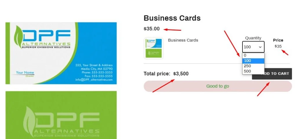 Customers Must Order in Bundle Quantity