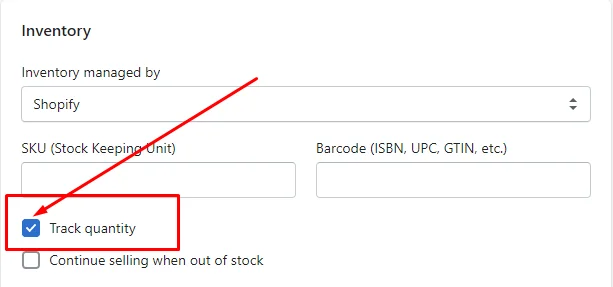 Shopify display available stock quantity for product variants
