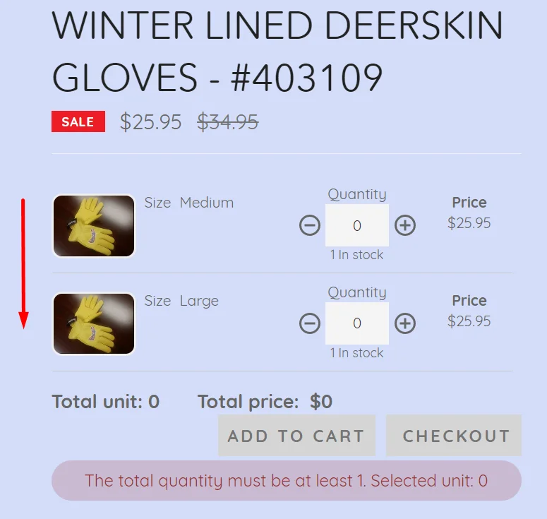 VPPStore Using MultiVariants Bulk Order App