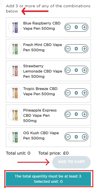 Shopify Minimum Order Quantity