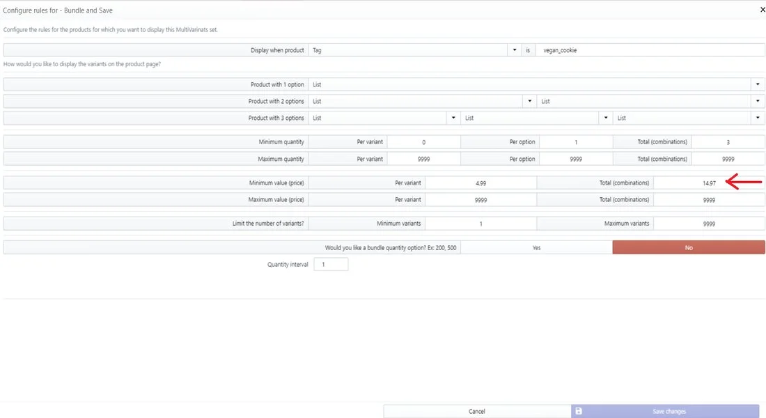 Shopify Minimum Order Quantity app admin