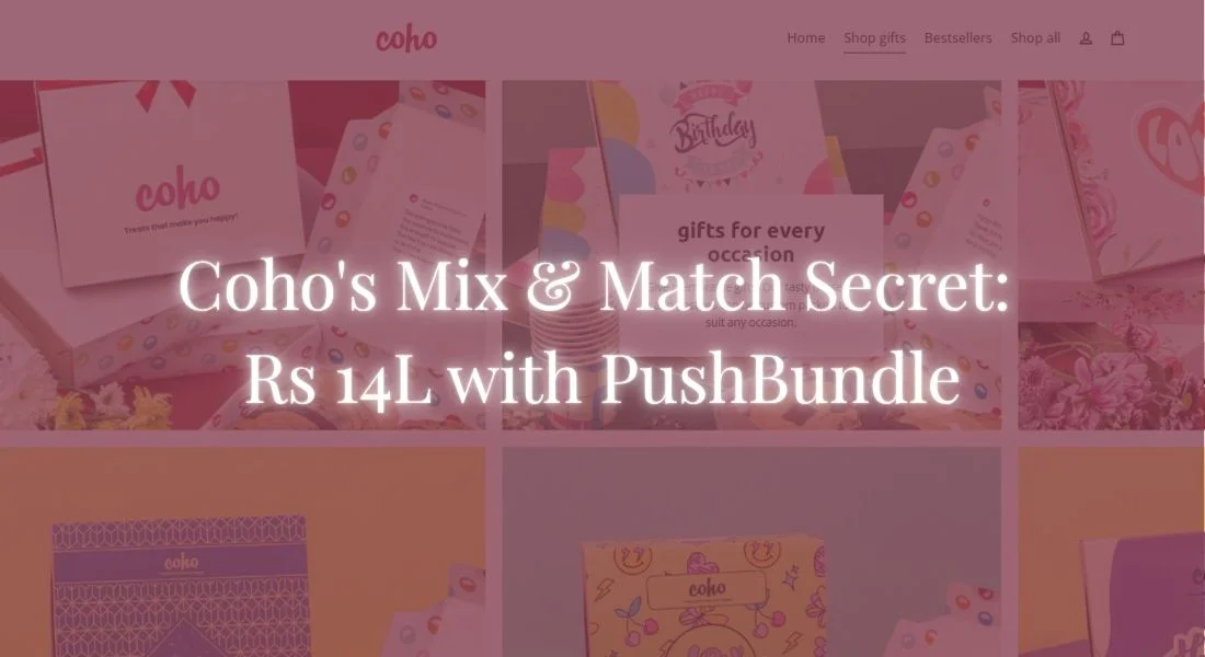 De cajas individuales a 14 lakhs de rupias: cómo la panadería online Coho está triunfando en Shopify con sus paquetes combinables.