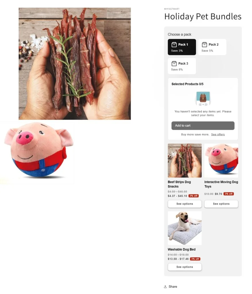 idee regalo per le feste - regali personalizzati per animali domestici con PushBundle