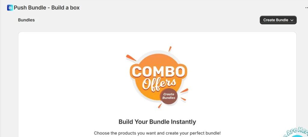 Cómo iniciar un negocio de cajas de suscripción con Shopify: panel de control de Pushbundle