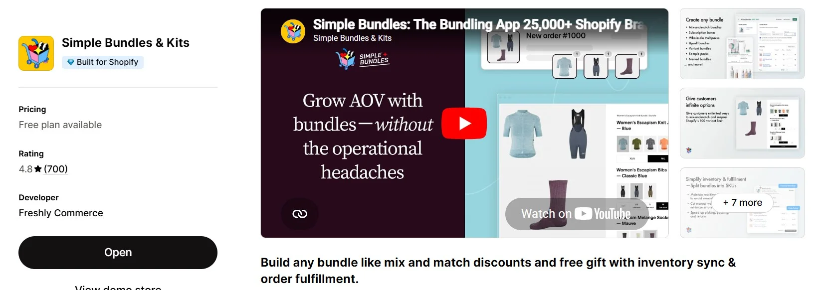 Simple bundles & kits